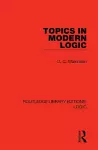 Topics in Modern Logic cover