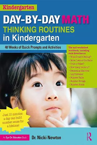Day-by-Day Math Thinking Routines in Kindergarten cover