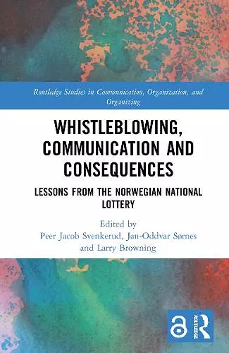 Whistleblowing, Communication and Consequences cover