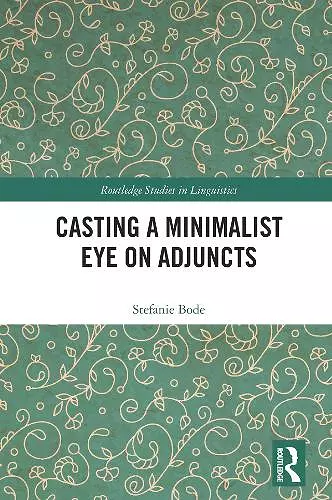 Casting a Minimalist Eye on Adjuncts cover