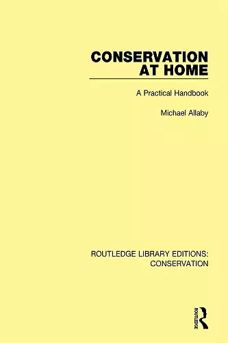 Conservation at Home cover