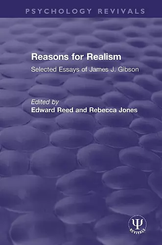 Reasons for Realism cover