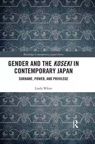 Gender and the Koseki In Contemporary Japan cover