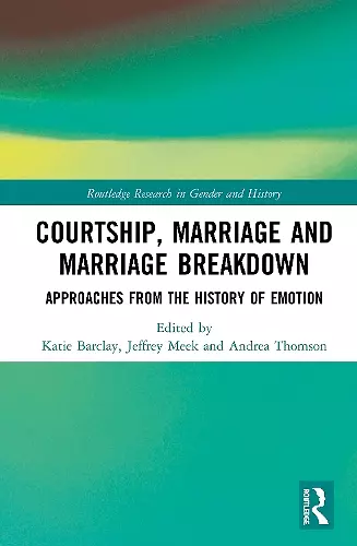 Courtship, Marriage and Marriage Breakdown cover