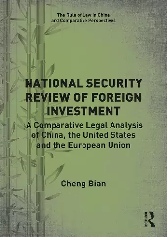 National Security Review of Foreign Investment cover