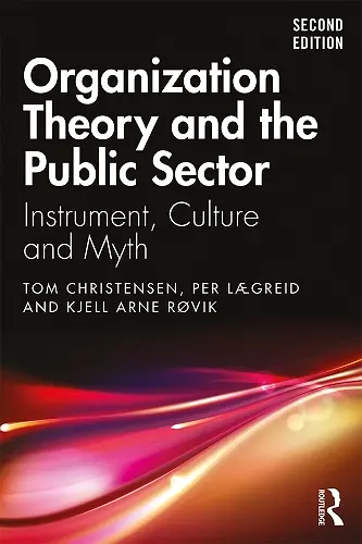 Organization Theory and the Public Sector cover