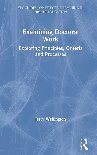 Examining Doctoral Work cover