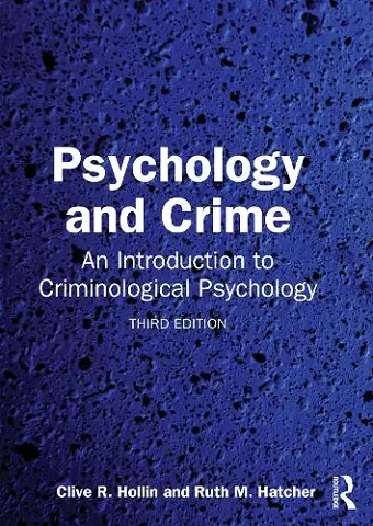 Psychology and Crime cover