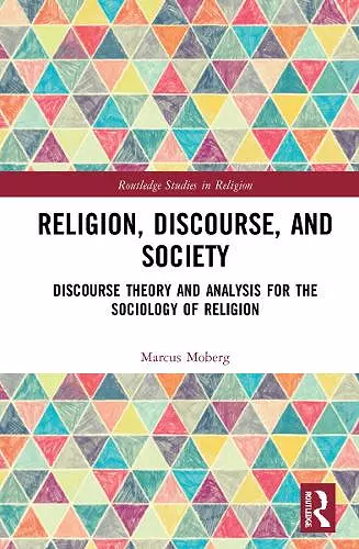 Religion, Discourse, and Society cover