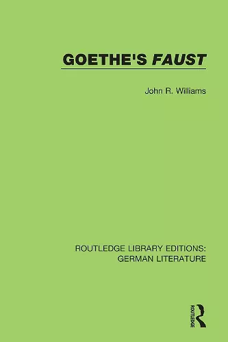 Goethe's Faust cover