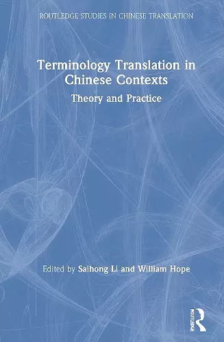 Terminology Translation in Chinese Contexts cover