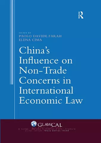 China's Influence on Non-Trade Concerns in International Economic Law cover