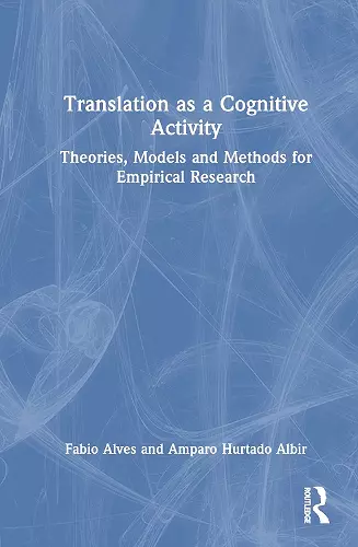 Translation as a Cognitive Activity cover