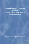 Translation as a Cognitive Activity cover