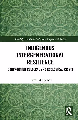 Indigenous Intergenerational Resilience cover