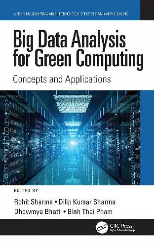 Big Data Analysis for Green Computing cover