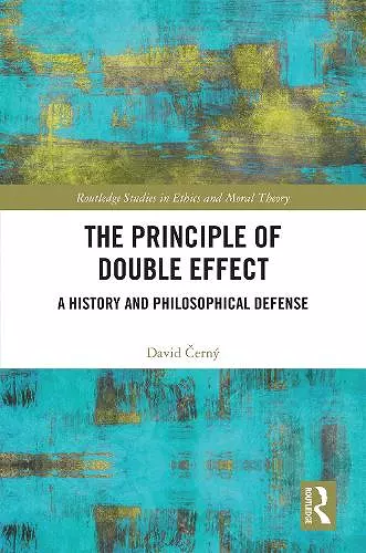 The Principle of Double Effect cover