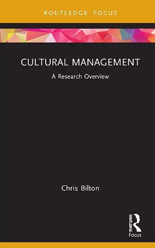 Cultural Management cover