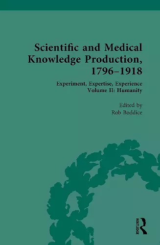 Scientific and Medical Knowledge Production, 1796-1918 cover