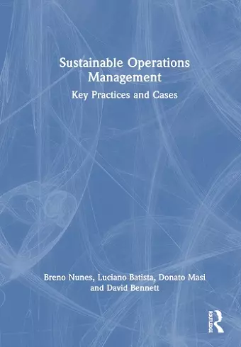 Sustainable Operations Management cover