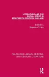 Literature and the Social Order in Eighteenth-Century England cover