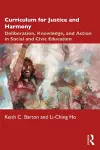 Curriculum for Justice and Harmony cover