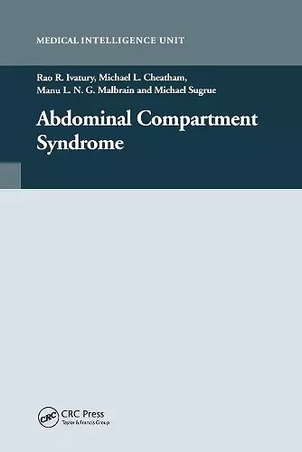 Abdominal Compartment Syndrome cover