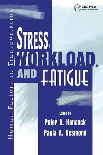 Stress, Workload, and Fatigue cover