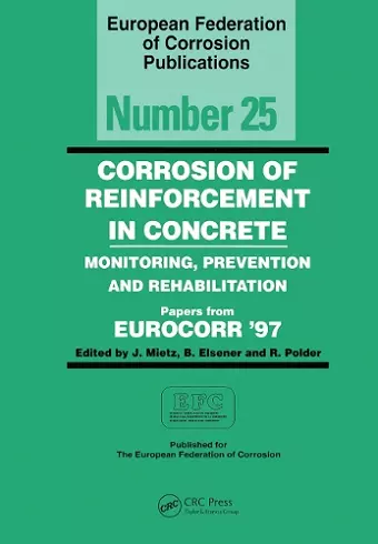 Corrosion of Reinforcement in Concrete (EFC 25) cover