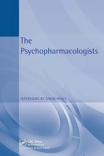 The Psychopharmacologists cover