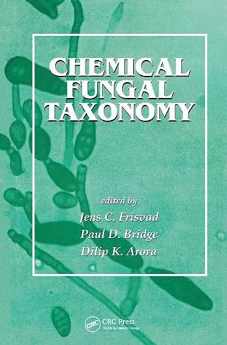 Chemical Fungal Taxonomy cover