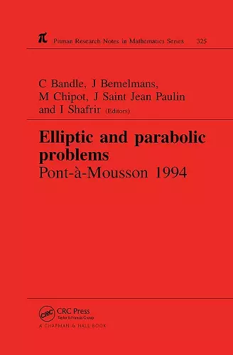 Elliptic and Parabolic Problems cover