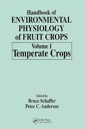 Handbook of Environmental Physiology of Fruit Crops cover