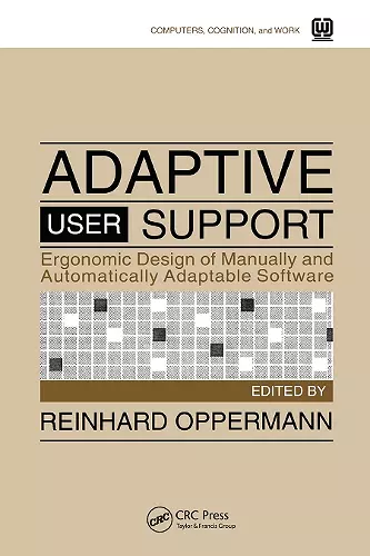 Adaptive User Support cover