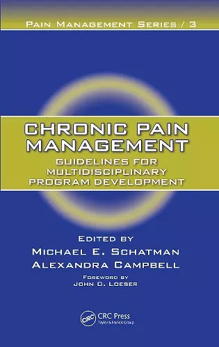 Chronic Pain Management cover