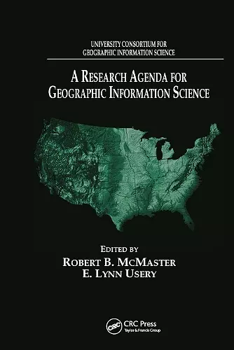 A Research Agenda for Geographic Information Science cover