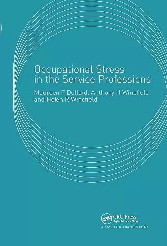 Occupational Stress in the Service Professions cover