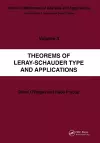 Theorems of Leray-Schauder Type And Applications cover