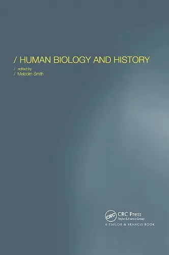 Human Biology and History cover