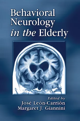 Behavioral Neurology in the Elderly cover