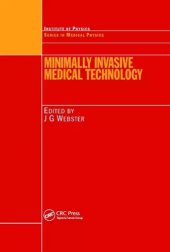 Minimally Invasive Medical Technology cover