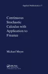 Continuous Stochastic Calculus with Applications to Finance cover