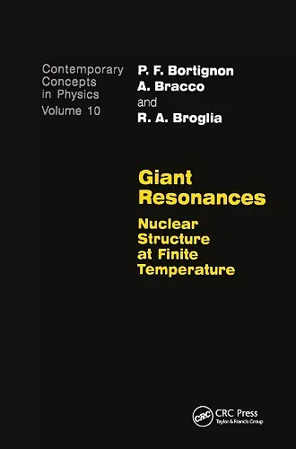 Giant Resonances cover