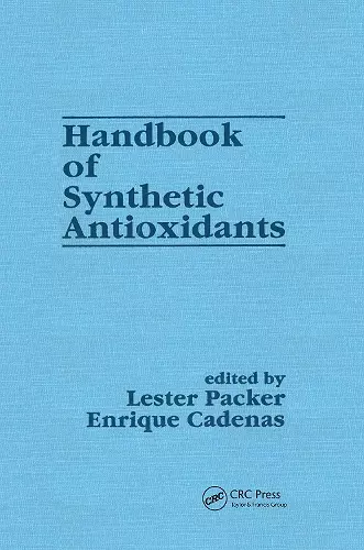 Handbook of Synthetic Antioxidants cover