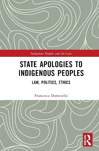 State Apologies to Indigenous Peoples cover