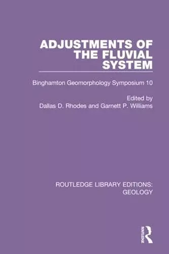 Adjustments of the Fluvial System cover