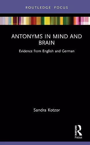 Antonyms in Mind and Brain cover