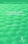 Recent Education from Local Sources cover