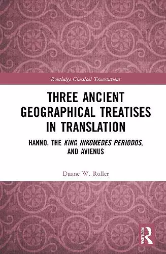 Three Ancient Geographical Treatises in Translation cover