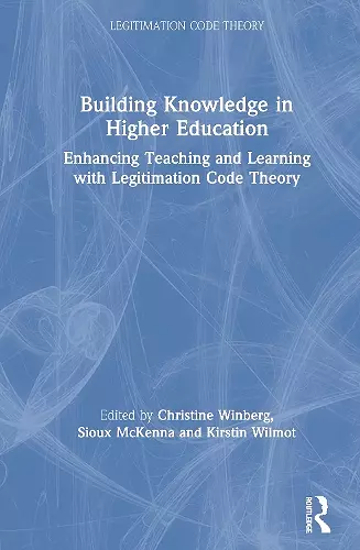 Building Knowledge in Higher Education cover